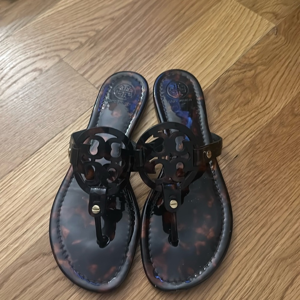 Tory Burch Miller sandal tortoise